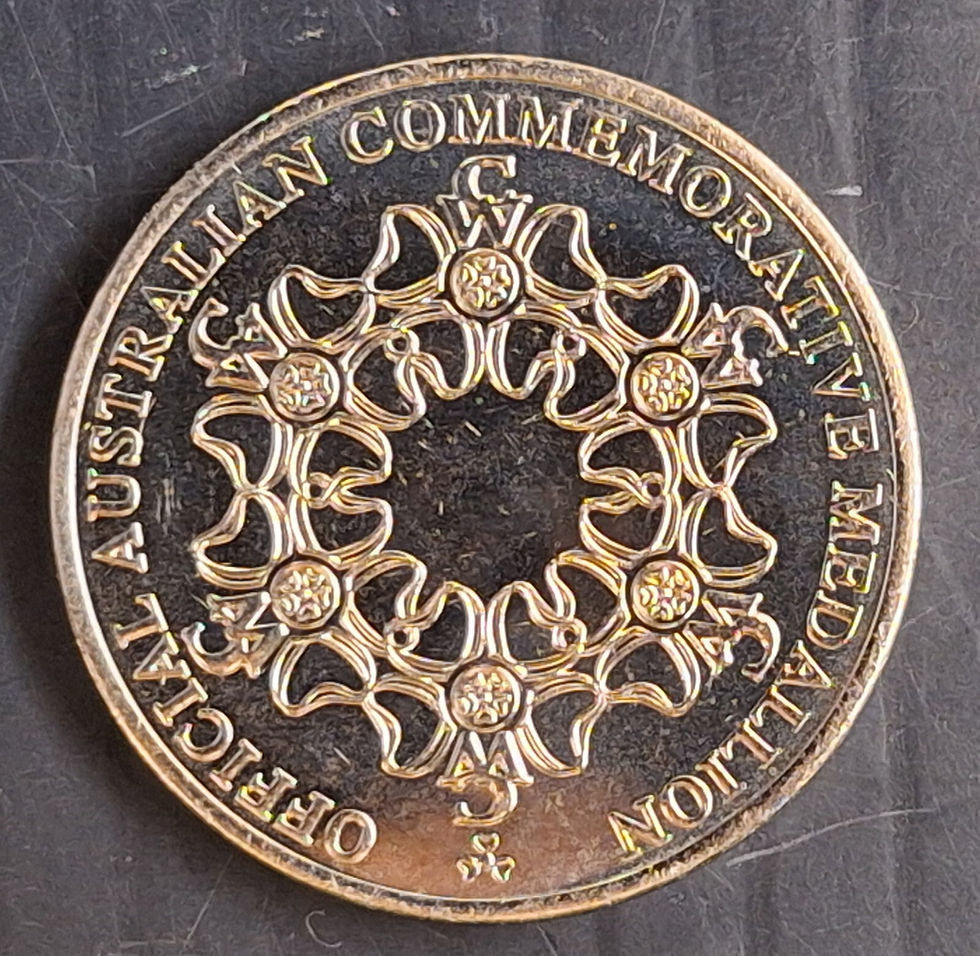 Thumbnail: 2011 Australia Royal Wedding William & Catherine Medallion with card