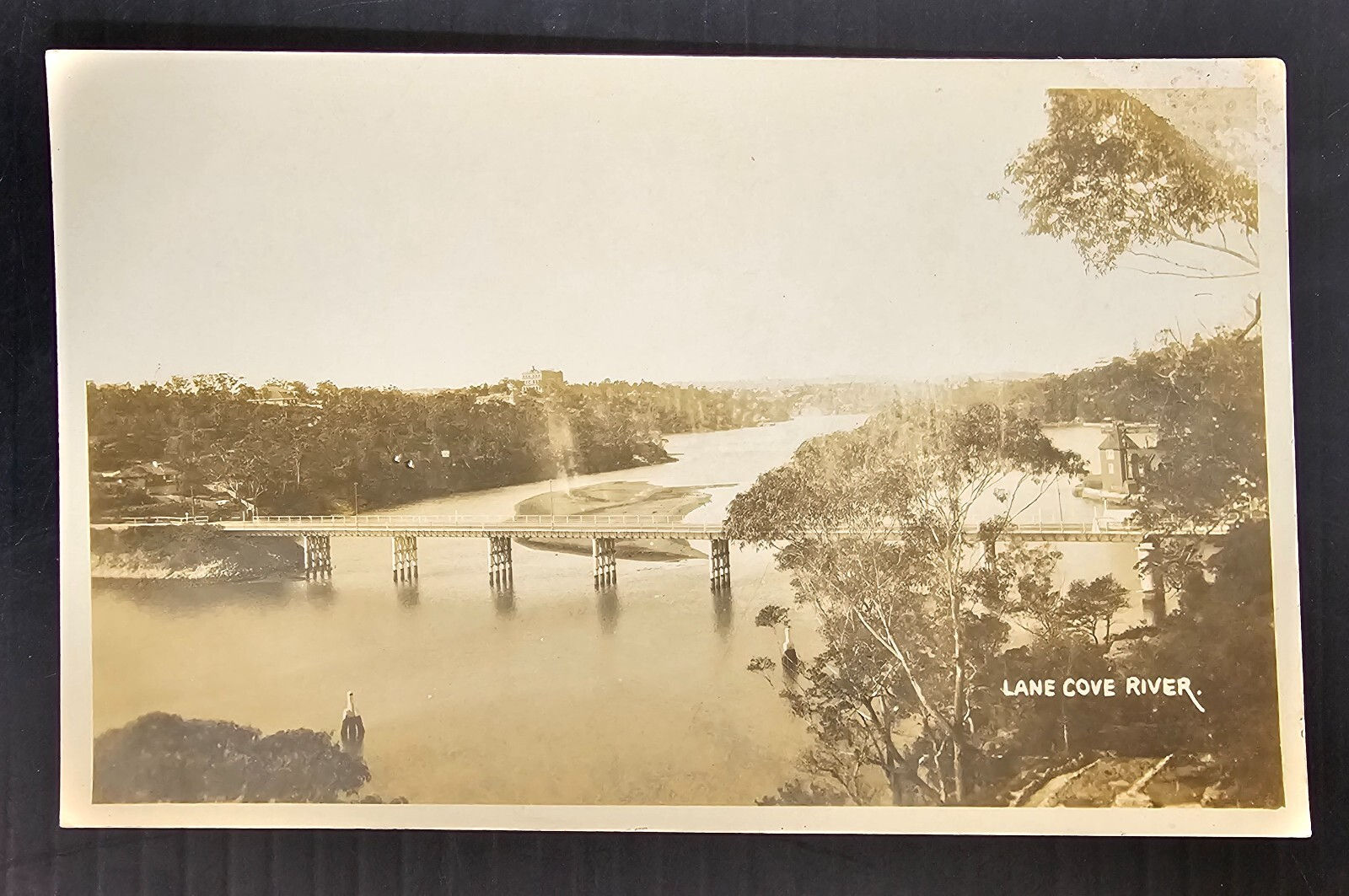 Undated Australia Kodak Photo Postcard-Lane Cove River Unused