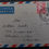 Thumbnail: 1956 Yugoslavia Airmail Cover ties 2 Stamps cd Skopie-Columbus