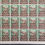 Thumbnail: RARE 1952 Italy sheet of 40 Rome Olympics Cinderella stamps MUH