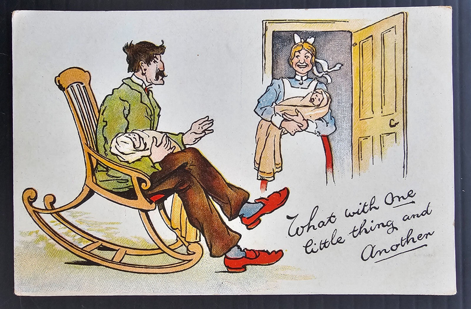 Undated Great Britain Postcard-One Little Thing Unused No Stamp