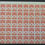 Thumbnail: 1967 Queensland Australia Blk 50X2c Red Adhesive Duty stamps Security Underprint