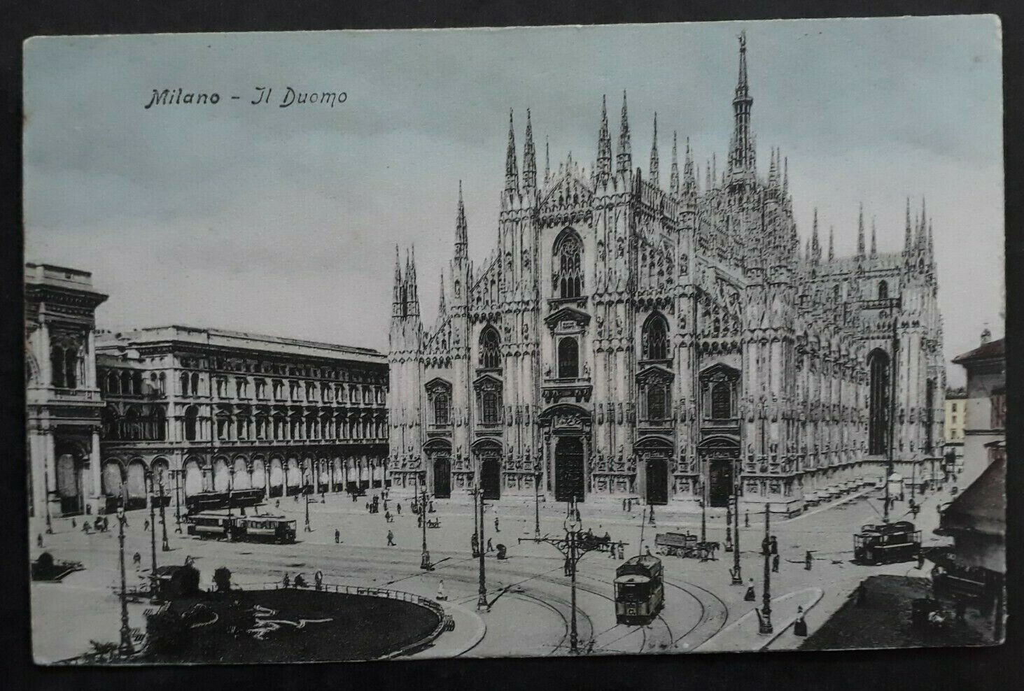 1910 Italy Postcard-Milano-Il Duomo Used