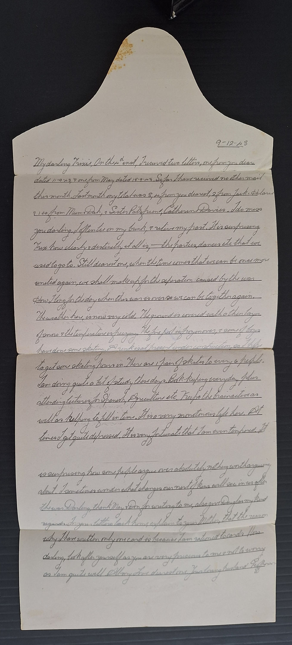 Thumbnail: 1941 Germany Prisoner of War Censor Postcard from Stalag X B to Australia