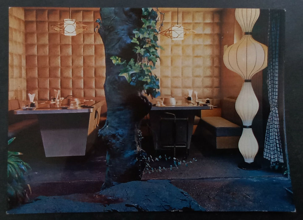 Undated Japan Akasaka Misono Steak House Postcard Unused No Stamp