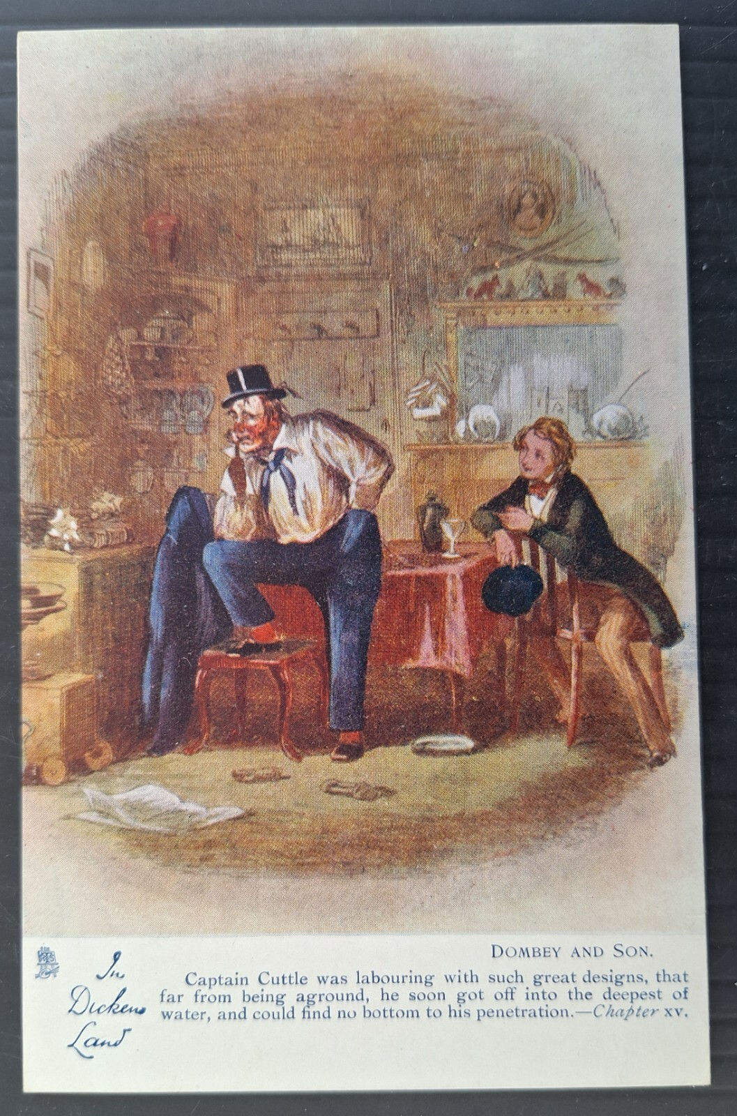 Undated Great Britain Tucks Postcard-Dombey&Son Chap xv Unused