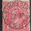 Thumbnail: 1917 Australia 1d Carmine red KGV stamp ROMSEY VICTORIA JE 27 17 PMK