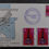Thumbnail: 1976 New Hebrides 50th Anniv 1st Pacific Flight Cover ties 4 stamps & Cinderella