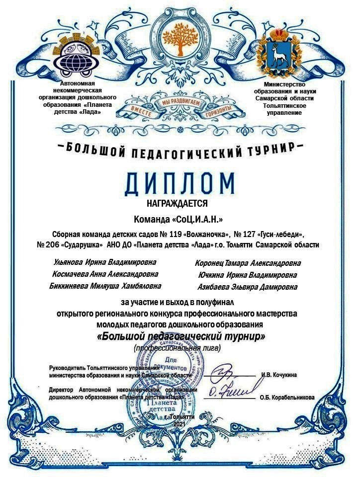 БПТ - 2021