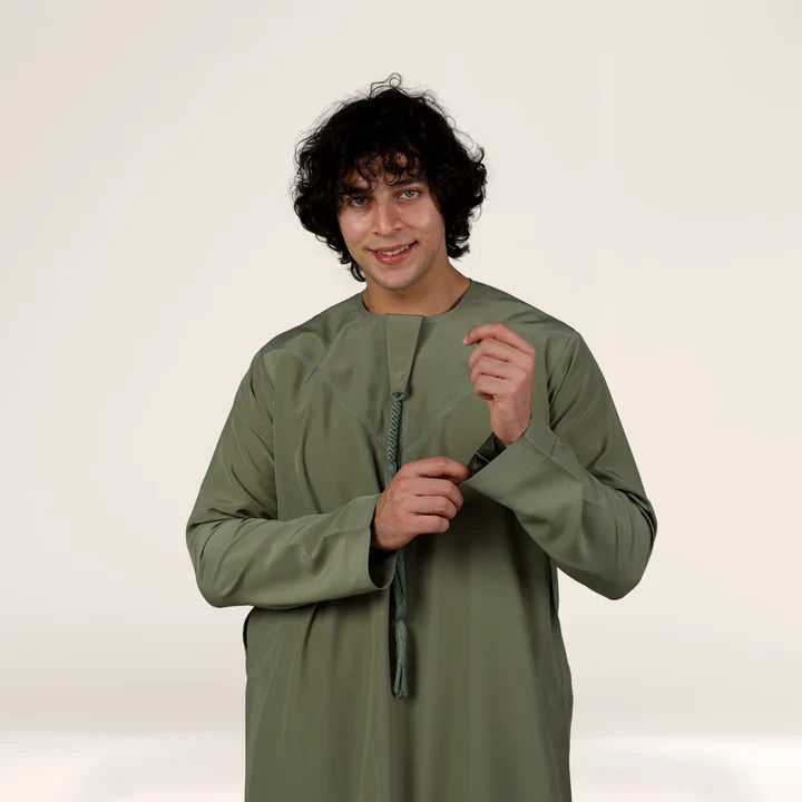Buy Imperial Olive Emirati Thobe