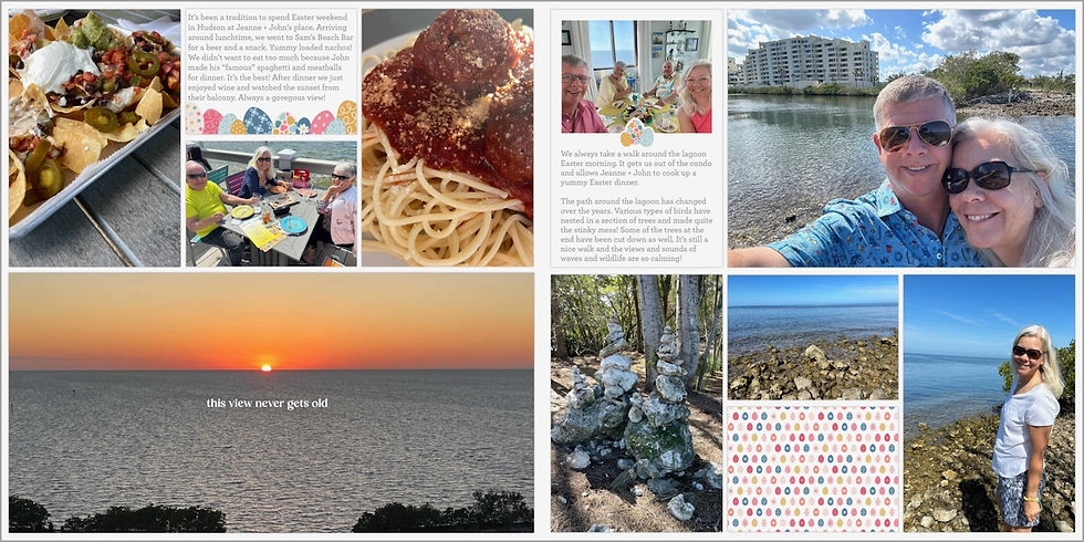 Project Life Pages–March spread four