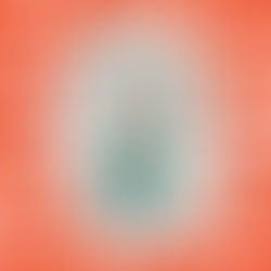 FRI 6 day" text on a scalloped shape with blue outline. Red background with white, cursive days of the week pattern.