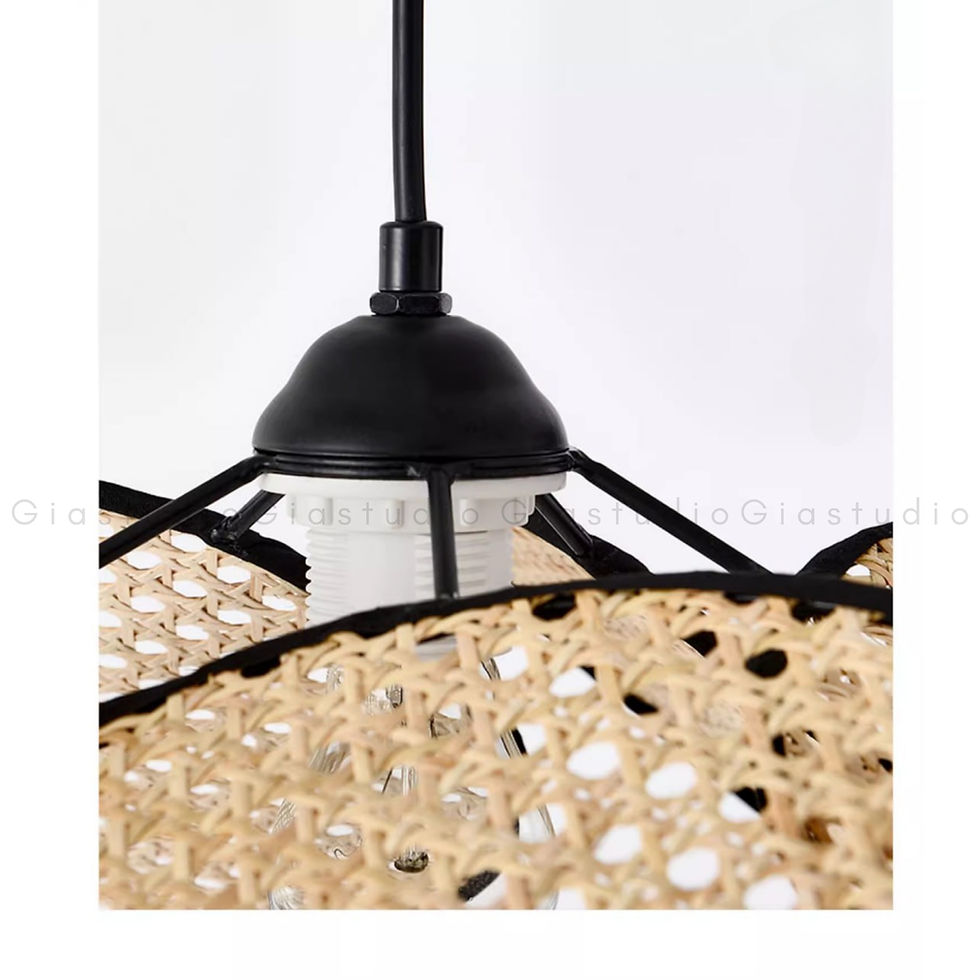 Hình thu nhỏ: NISHI MURA- Rattan Wabisabi lamps Collection