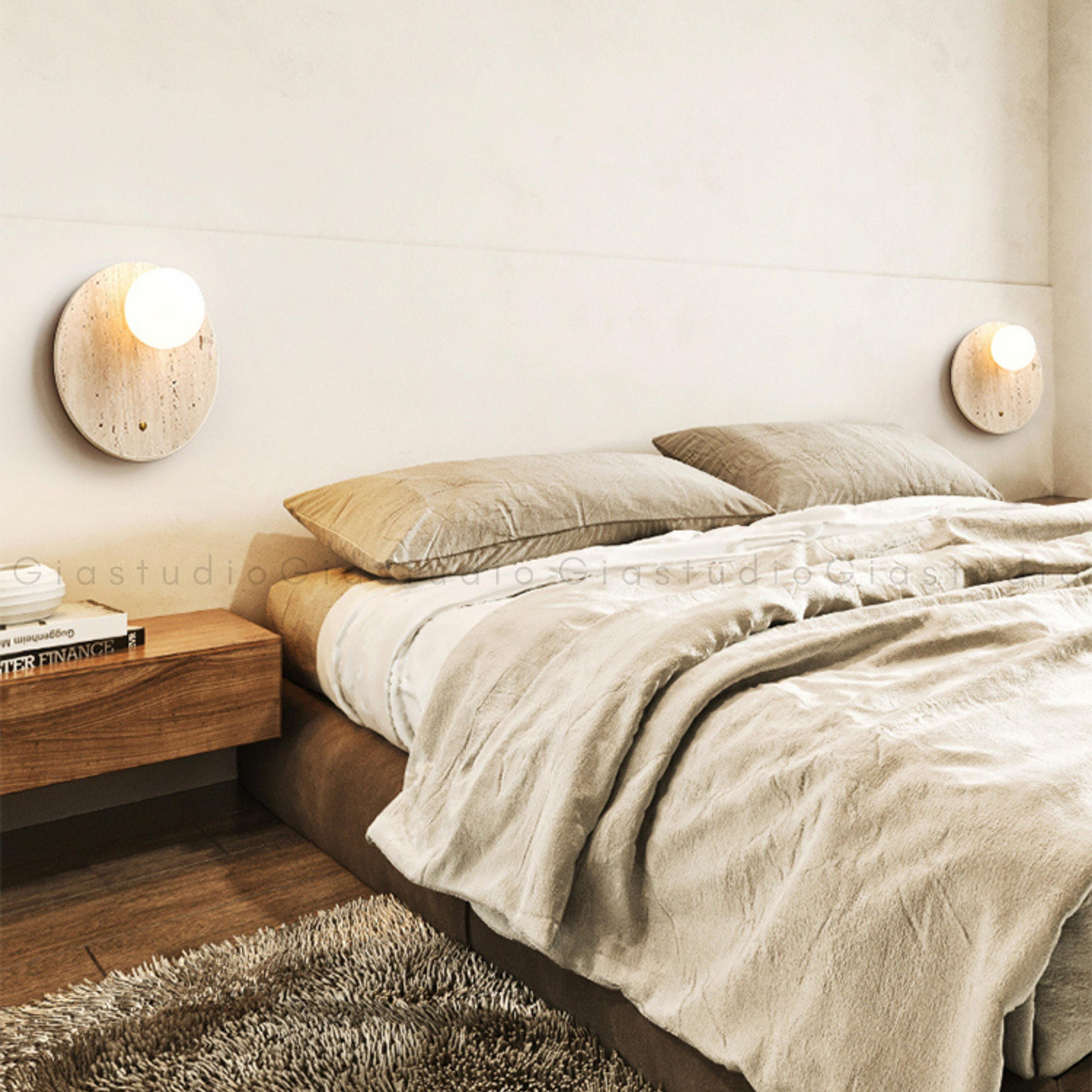 WINDY - Travertine StoneWall Lamps