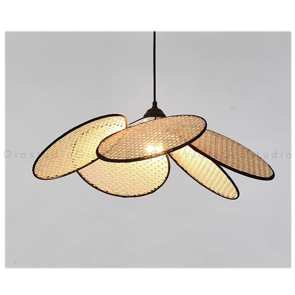 Hình thu nhỏ: NISHI MURA- Rattan Wabisabi lamps Collection
