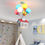 Hình thu nhỏ: BALLOON Flying House Bedroom Kid Lamp