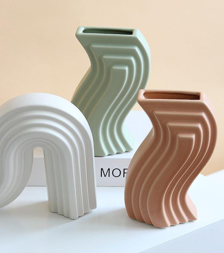 Thumbnail: VASE- MORA CERAMIC VASE