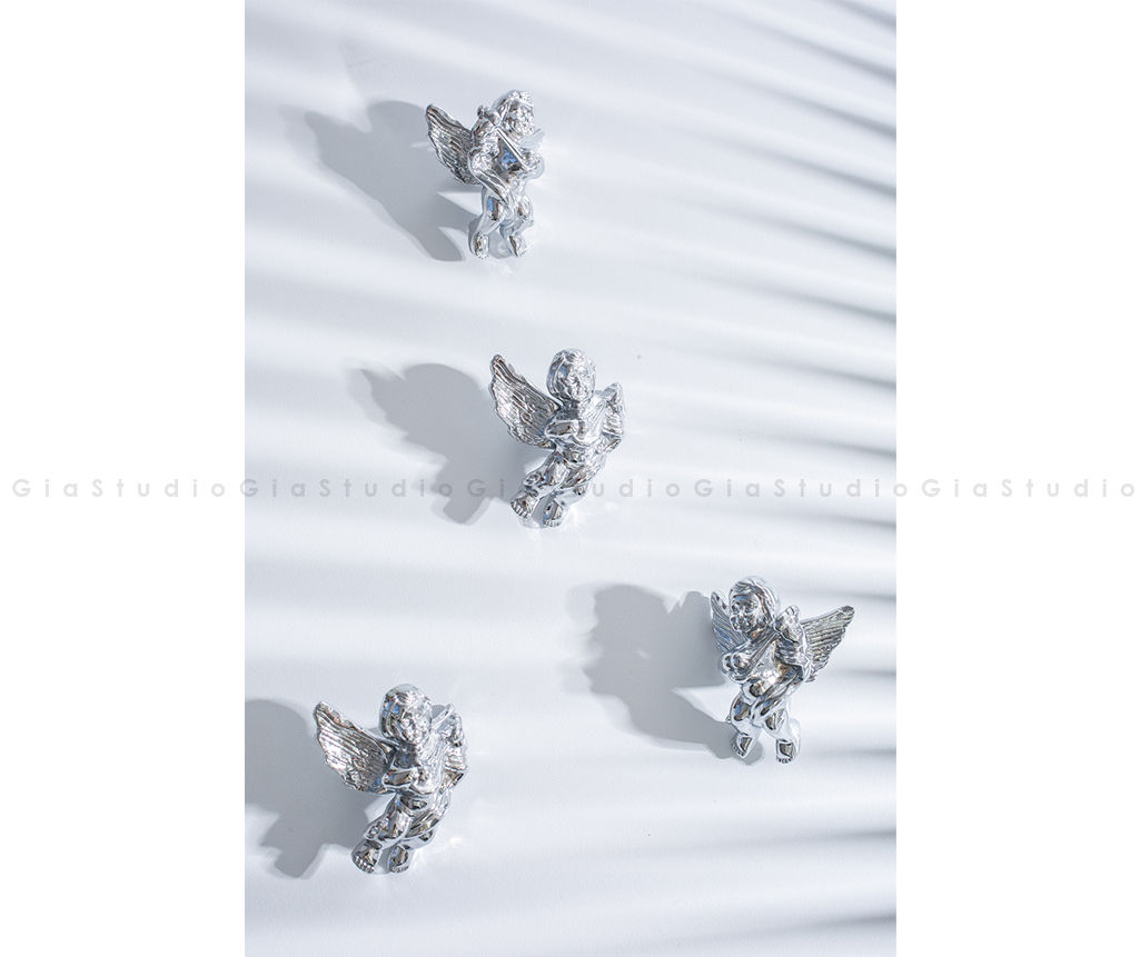 CUPID SILVER CABINET HANDLE
