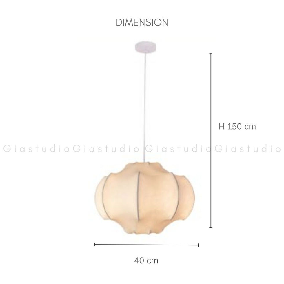 Hình thu nhỏ: KYUON HANA - Rattan Wabisabi lamps Collection