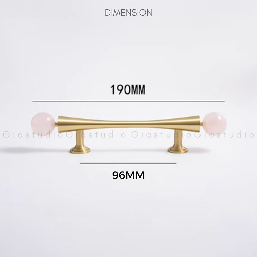 Hình thu nhỏ: LAMA Brass Crystal Handle