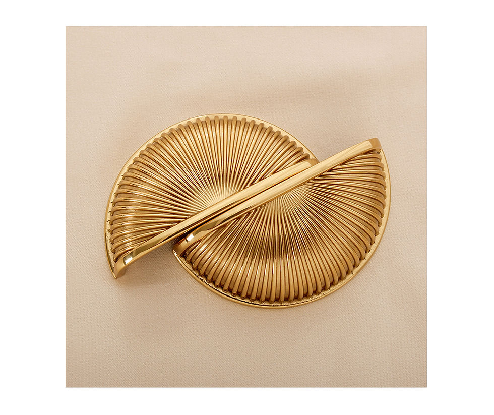 Hình thu nhỏ: SEMI FAN BRASS Handle