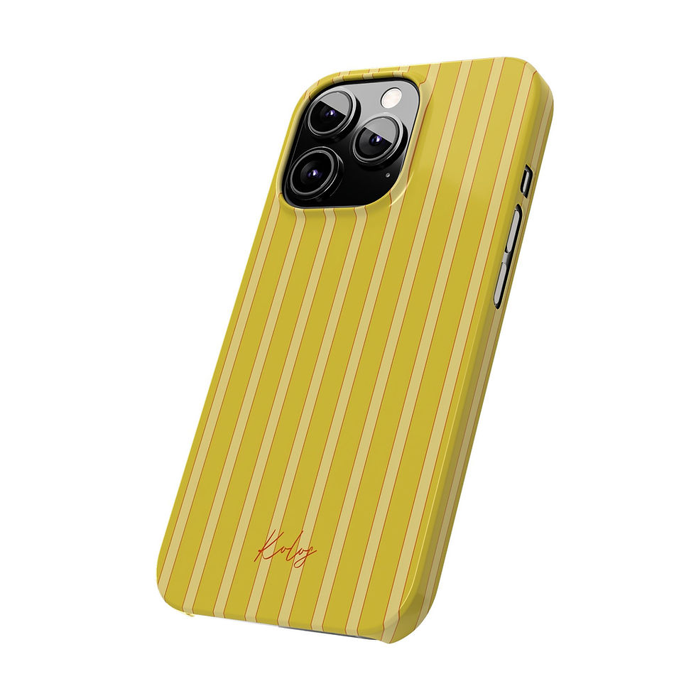 Thumbnail: Chic Striped iPhone Case | Slim