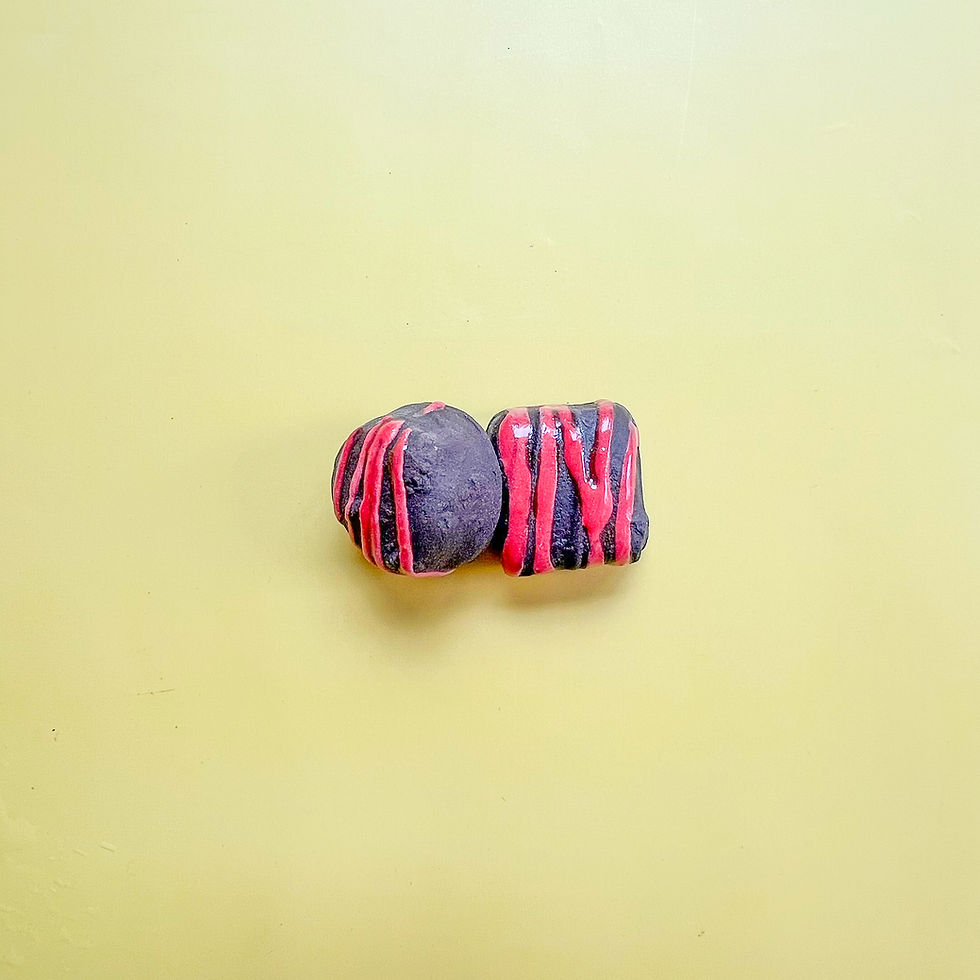 Thumbnail: Handmade Ceramic Chocolate Candy Drawer Knobs