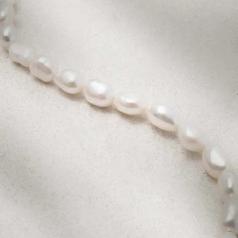 Details Baroque Freshwater Pearl Choker