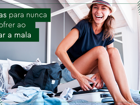 10 dicas para nunca mais sofrer ao arrumar a mala