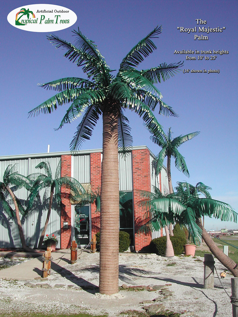 Artificial Palm Trees Tropical Palm Trees Ozark
