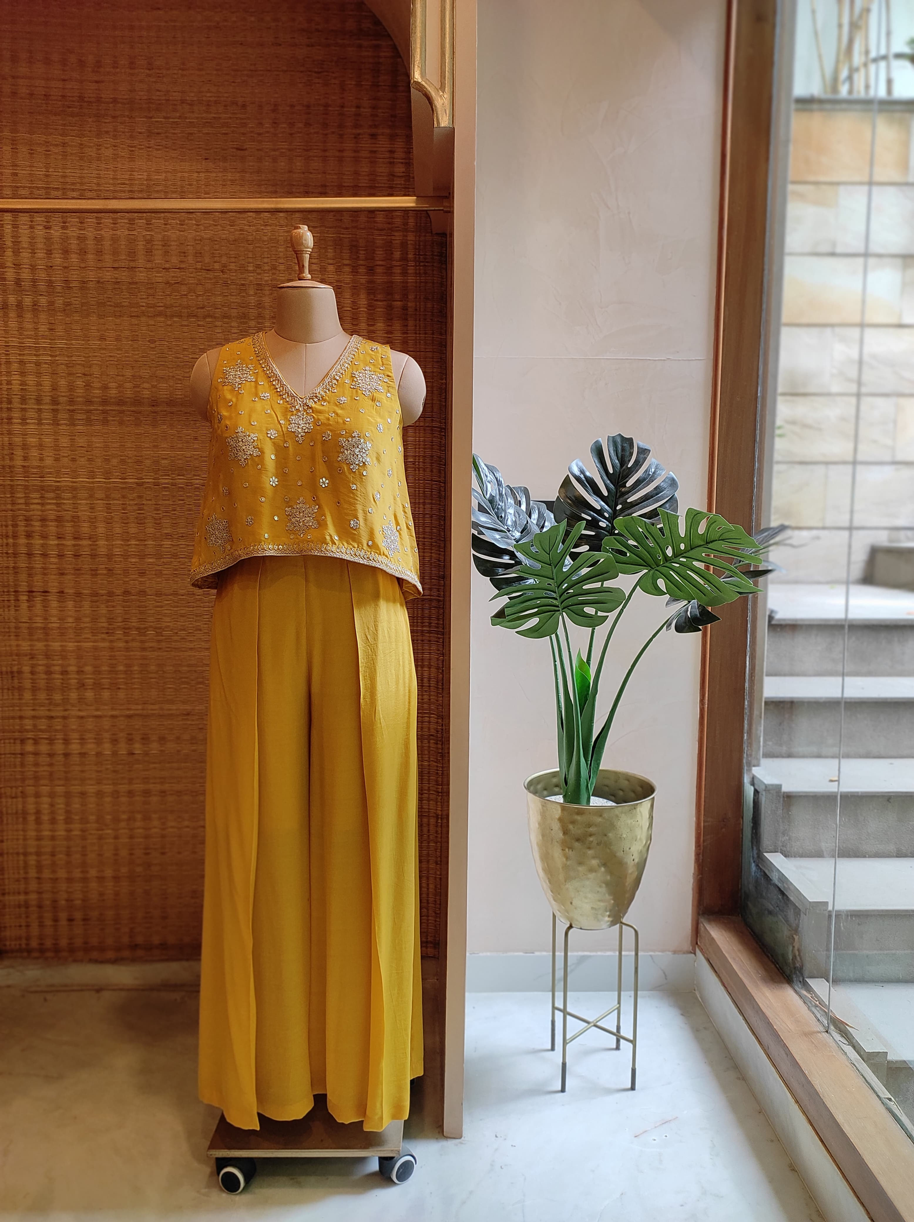 Embroidered Co-ord Set