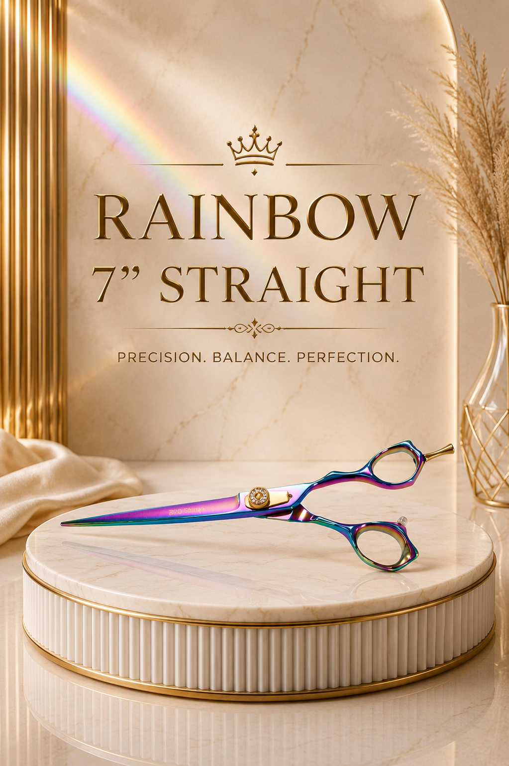 7" Rainbow Straight