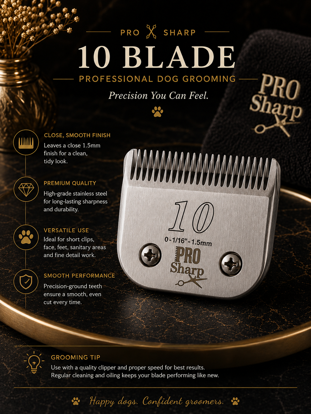 10 Blade 1/16' 1.5mm