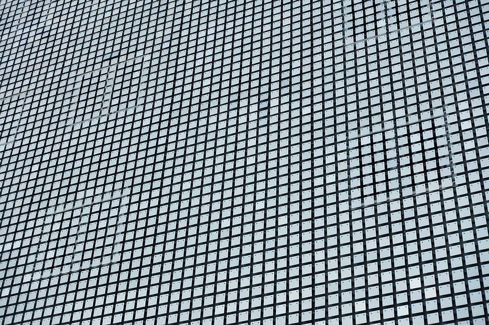 Grid Pattern Facade