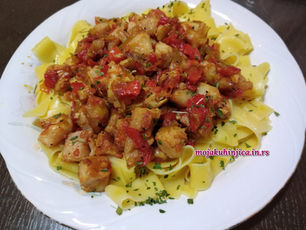 PASTA SA PILETINOM I POVRĆEM
