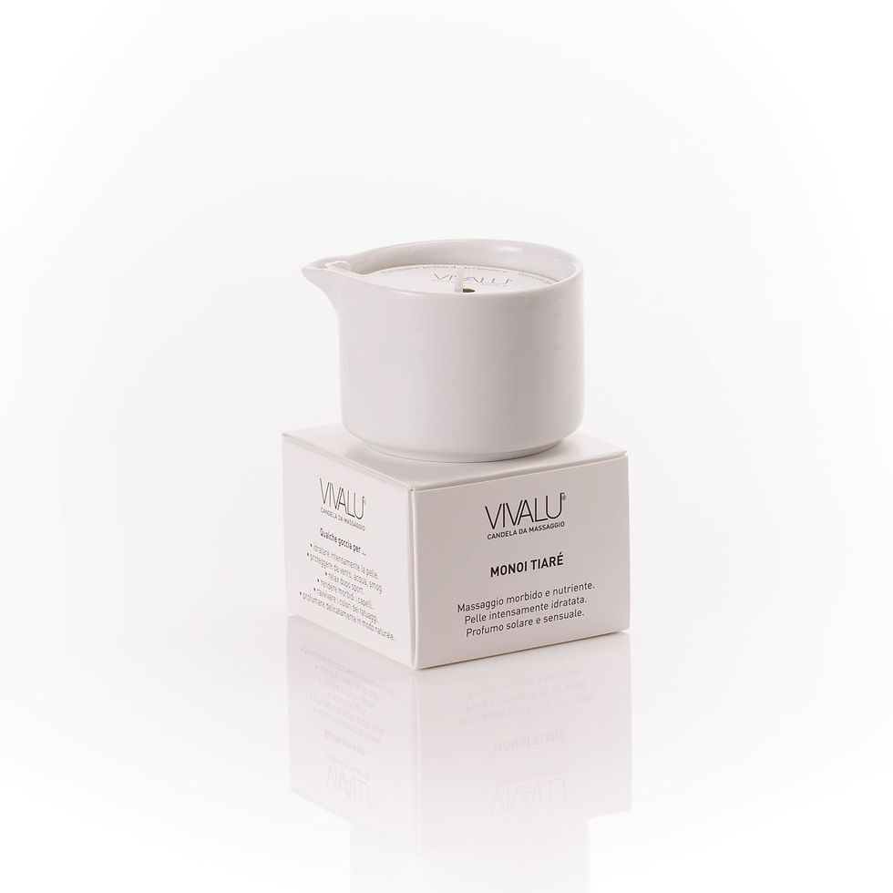 Miniatura: Candela da massaggio TRIBE - Monoi Tiaré