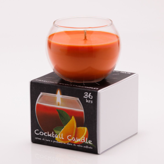 Miniatura: COCKTAIL CANDLE SPRITZ, CANDELA PROFUMATA ML.150