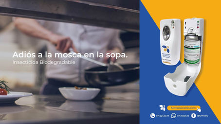 Adiós a la mosca en la sopa (y en todos lados)