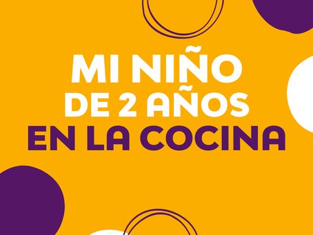 Mi Niño De 2 Años En La Cocina
