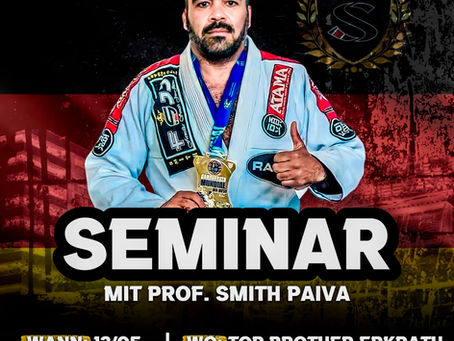 BJJ Seminar mit Prof. Smith Paiva