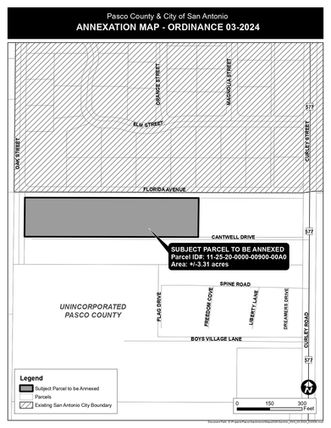 NOTICE OF ANNEXATION: ORDINANCE 03-2024 & BUSINESS IMPACT STATEMENT
