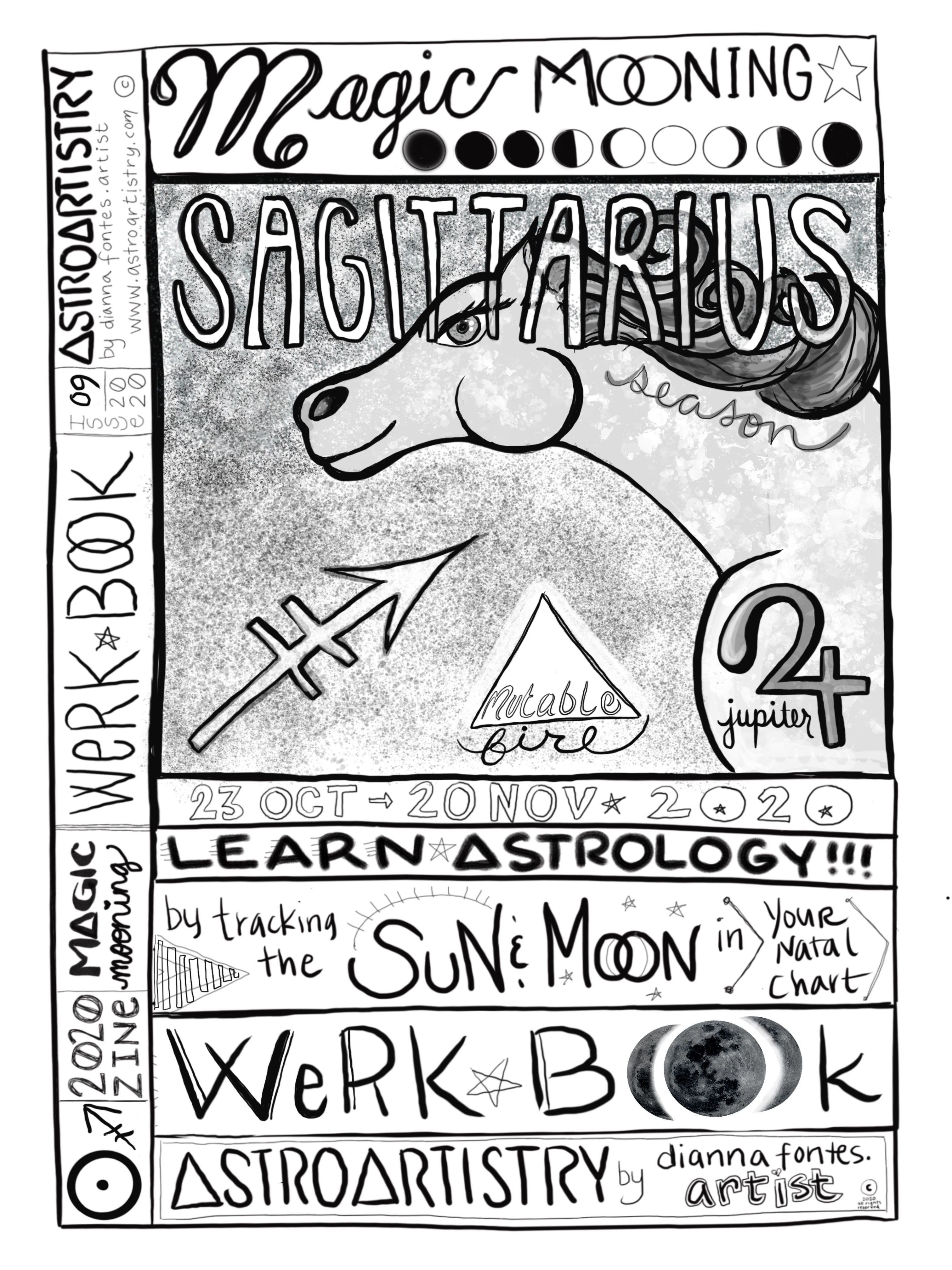 MAGIC MOONING ZINE: Sagittarius Season 2020
