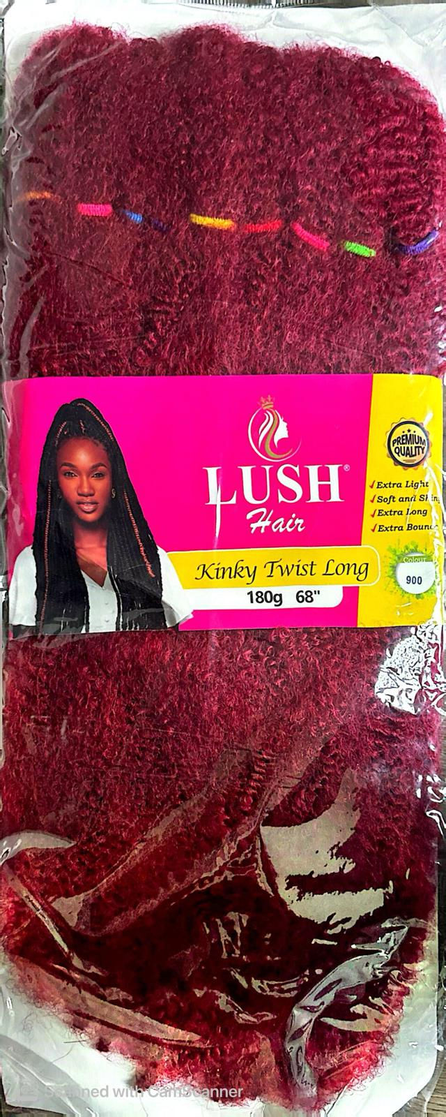 Kinky Twist Long, Twisting and Locs,Color 900