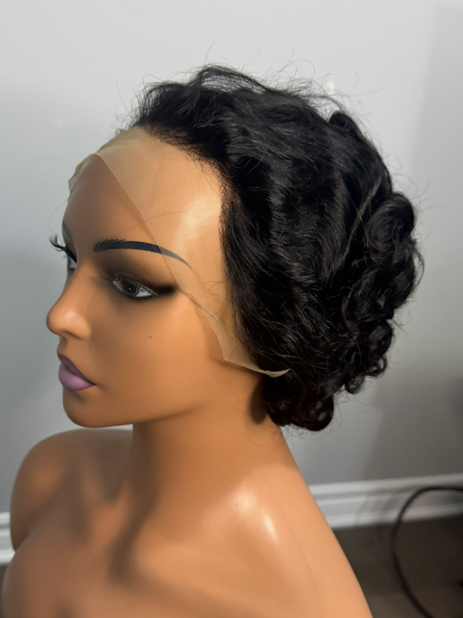 13x4 - Tiwa Wig Cap - Black color