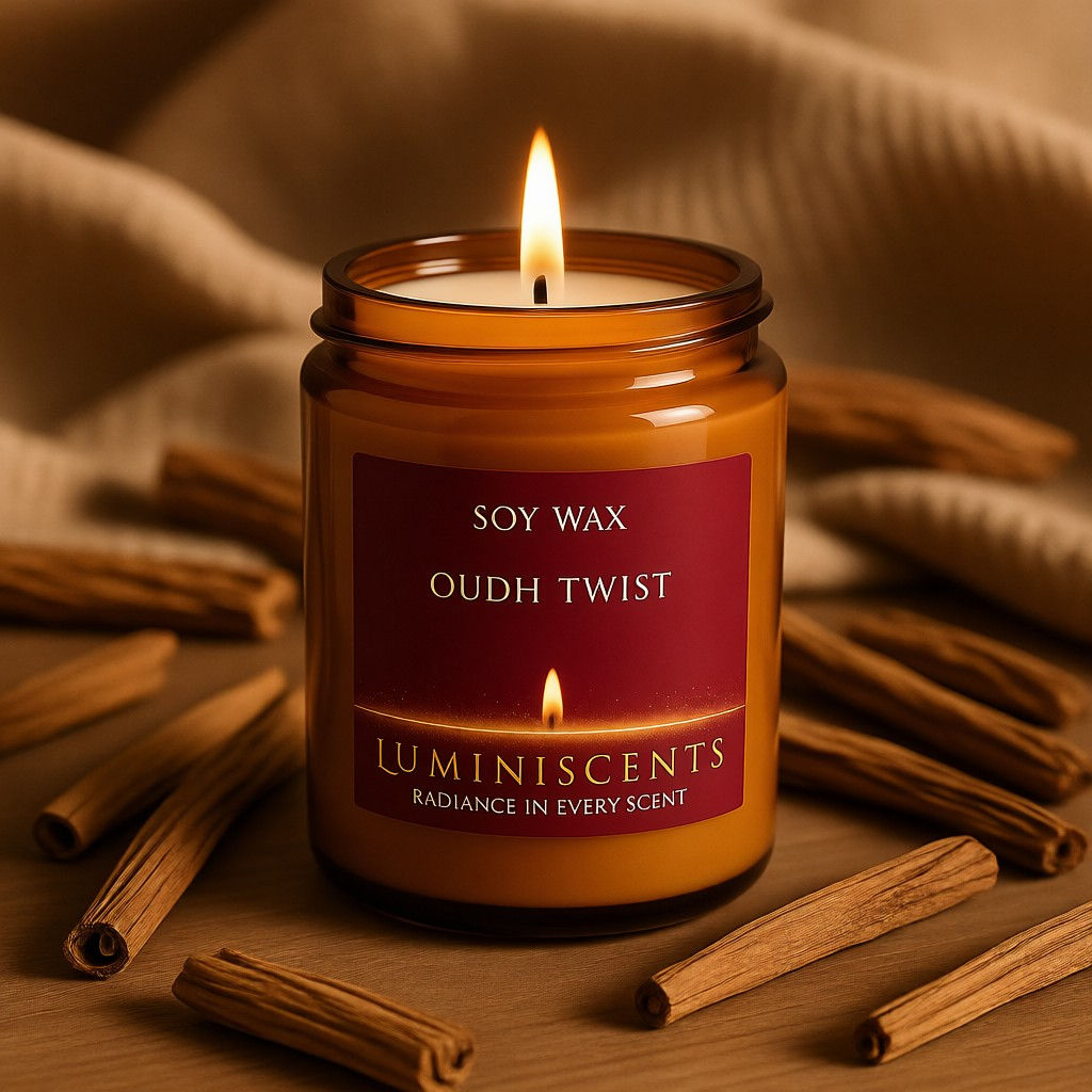 Scented Candle - Oudh Twist