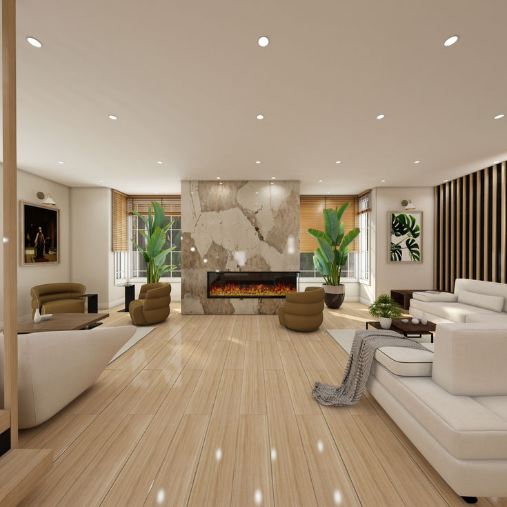 Ultra Modern Living Room Design