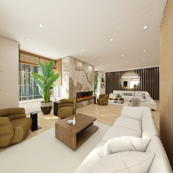 Ultra Modern Living Room Design