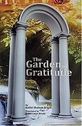 Cover of The Garden of Gratitude by Rabbi Shalom Arush, a Jewish faith book focused on gratitude, joy, and recognising God’s goodness in daily life