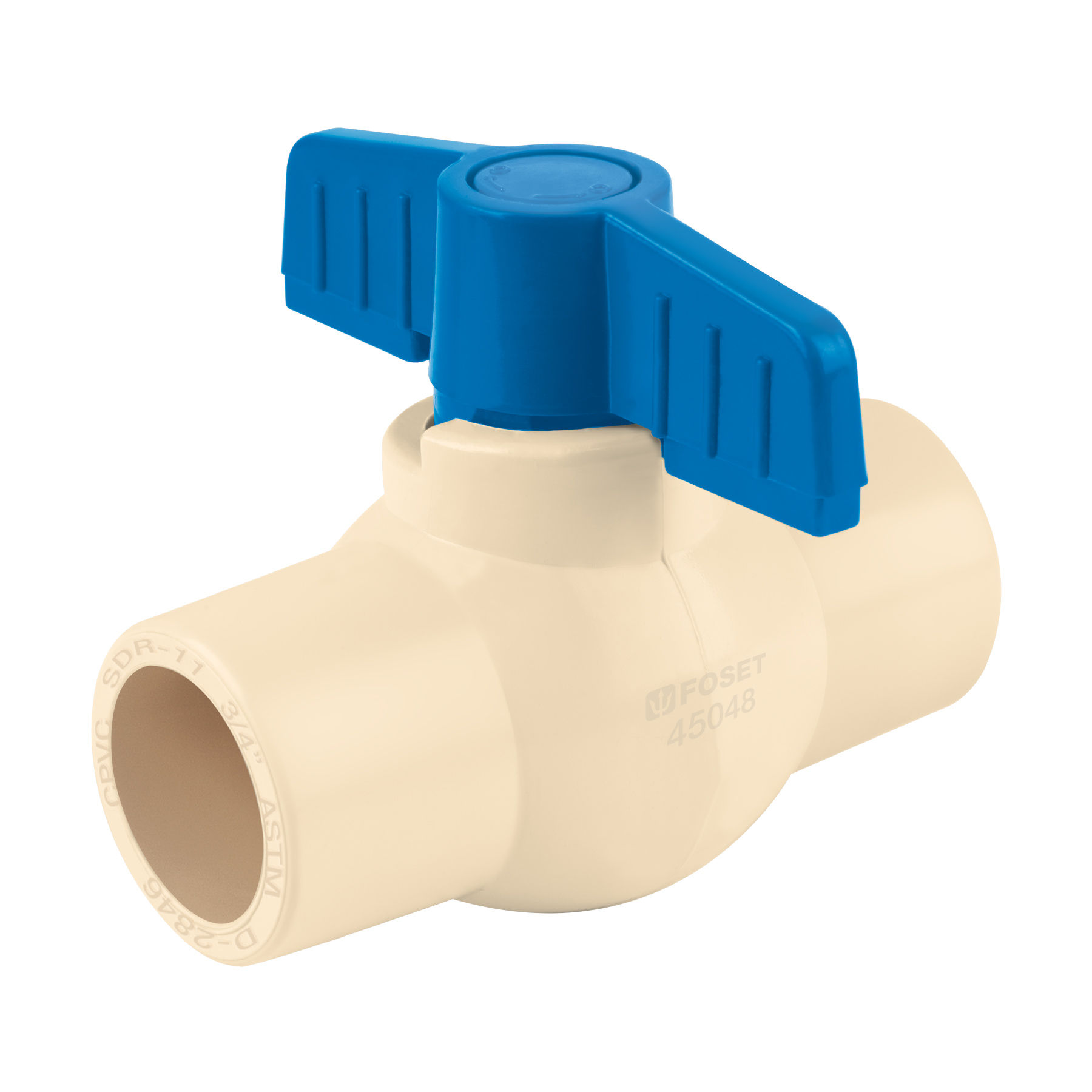 3/4" CPVC BALL VALVE, FOSET (45048 (CPVC-ES-3/4)