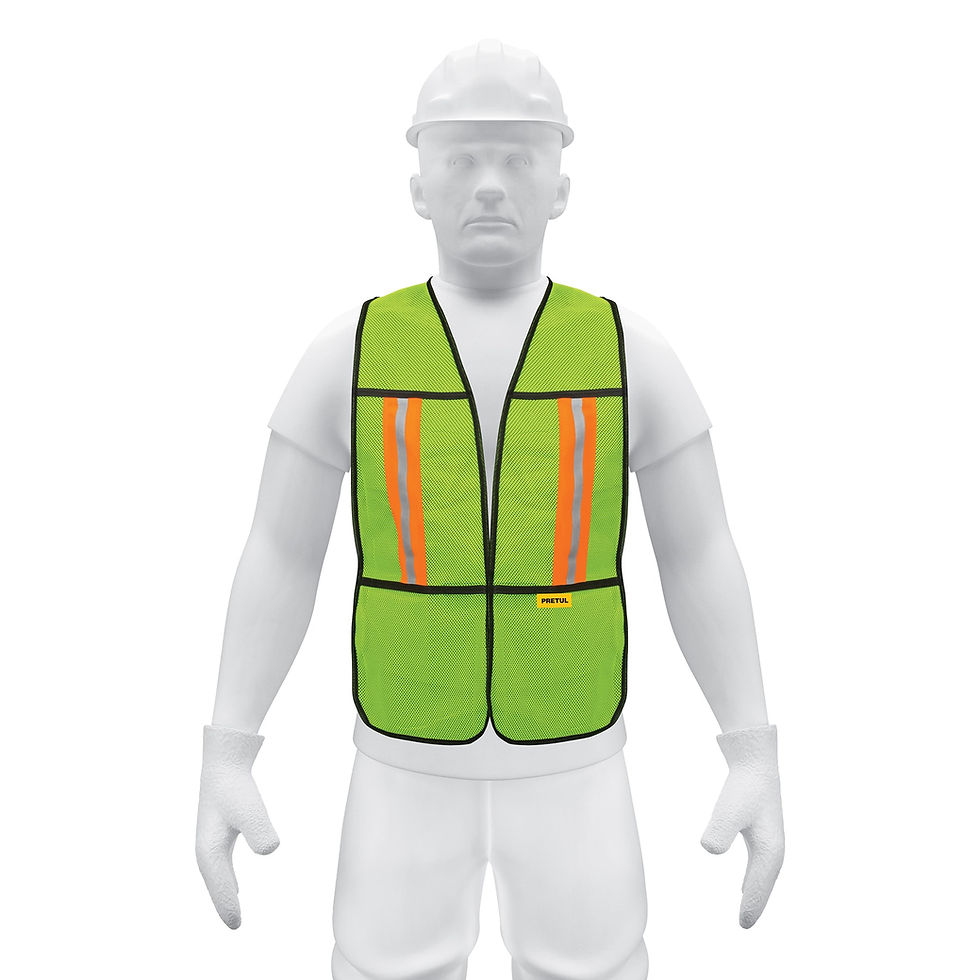 Thumbnail: SAFETY VEST YELLOW (CHS-200V)